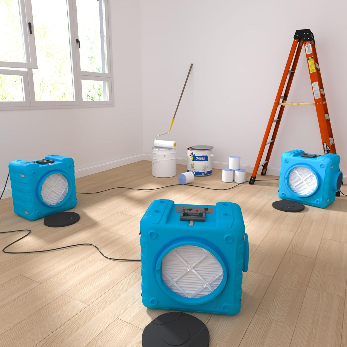 800 CFM Air Scrubber with 4-Stage Filtration product image