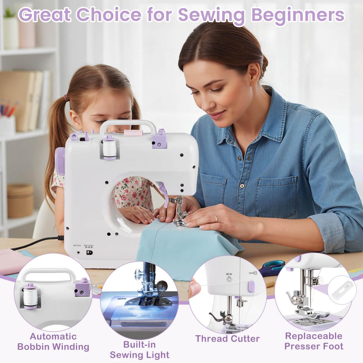 Mini Sewing Machine for Beginners product image