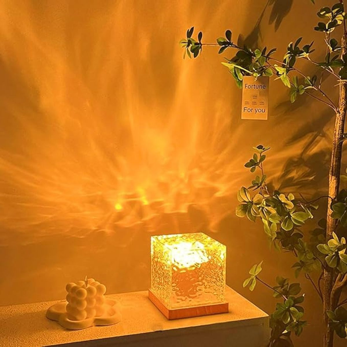 Northern Lights Aurora Projector 16-Color Changing Crystal Lamp  product image