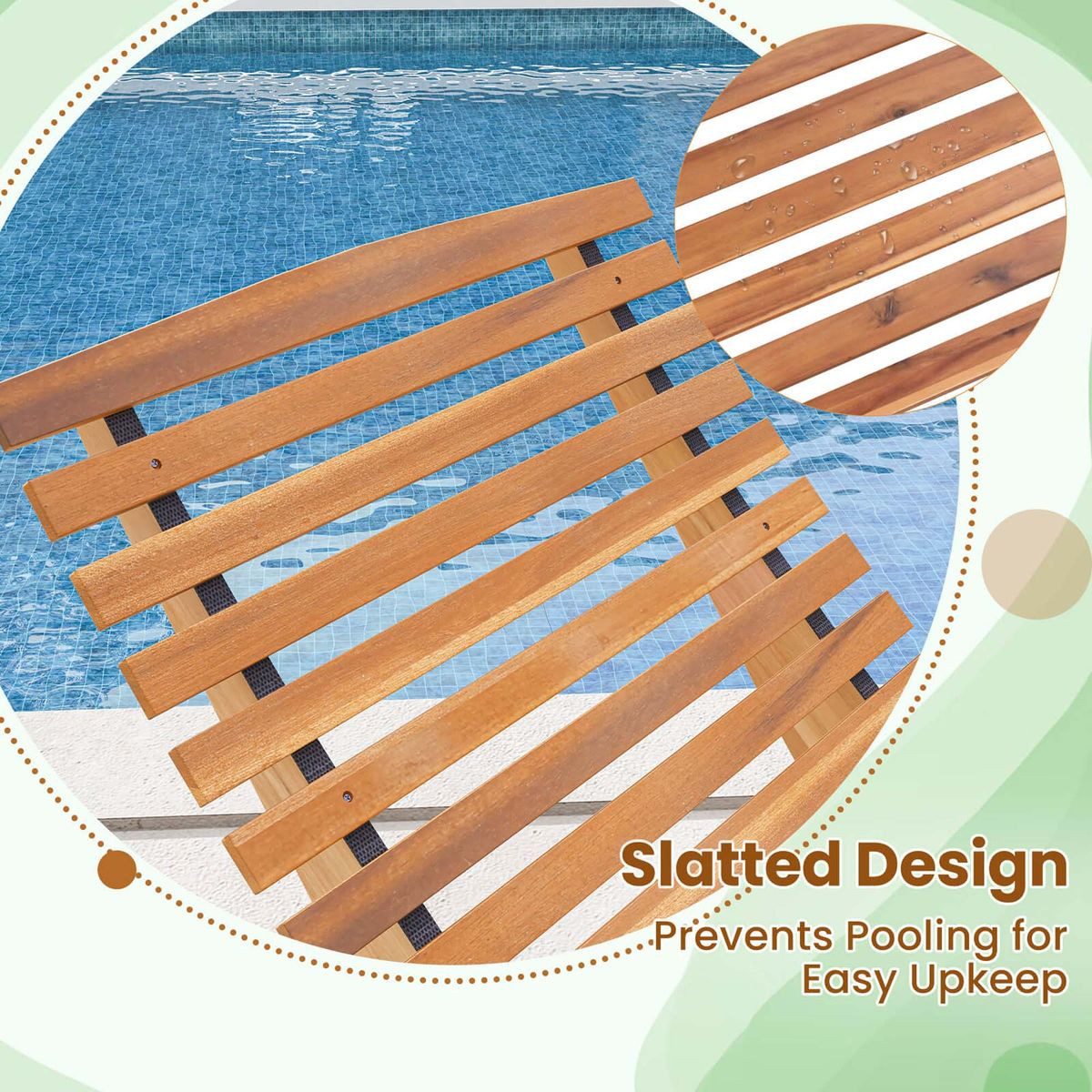 Outdoor Rocking Chaise Lounge product image