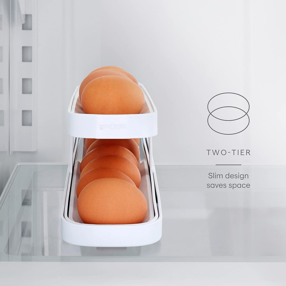 Roll-Down Egg Dispenser (2-Pack) product image