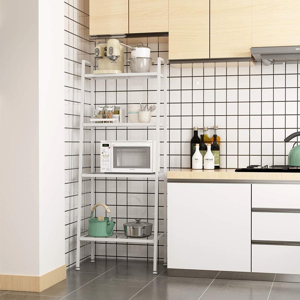 4-Tier Leaning Wall Shelf product image