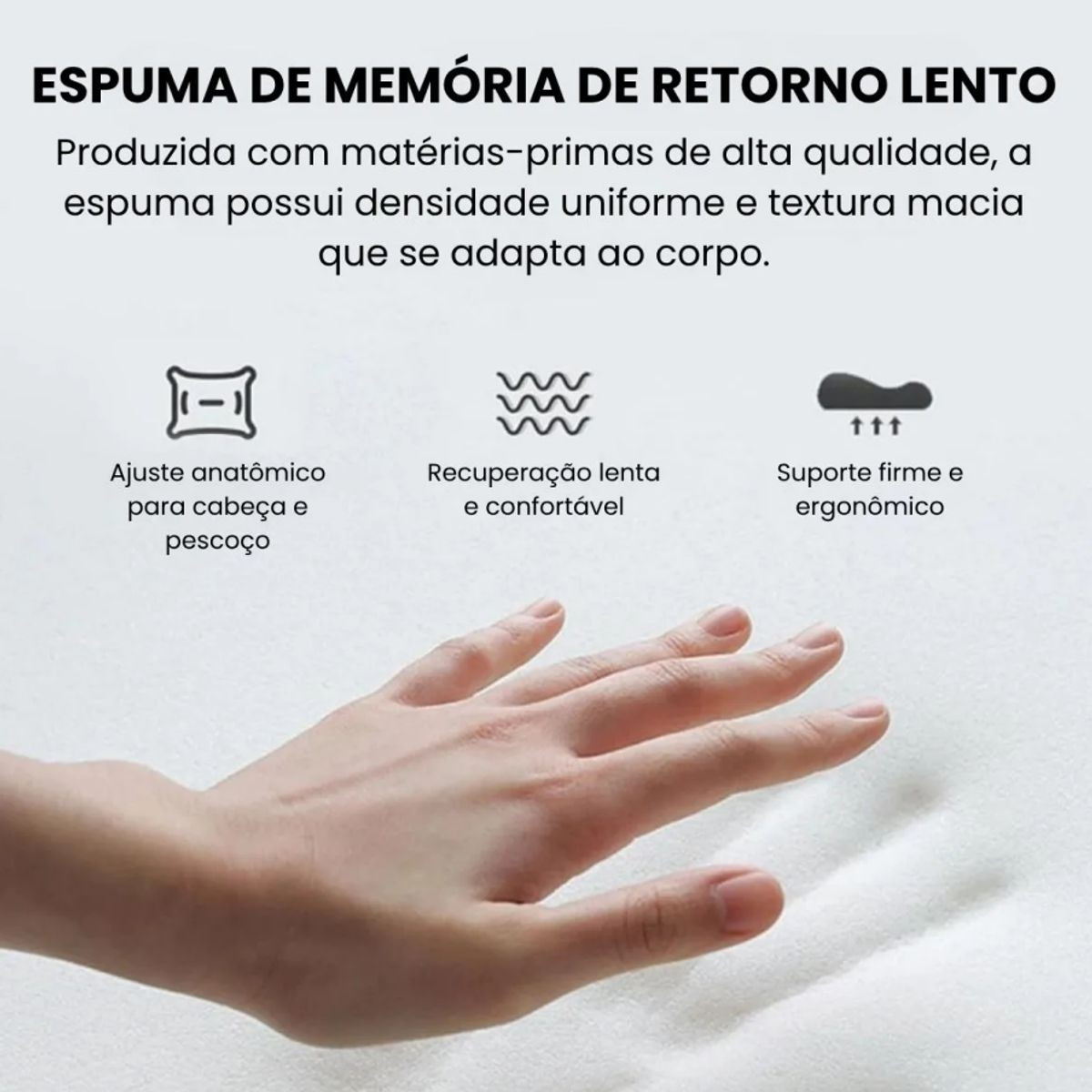 Memory Foam Neck Pillow with USB Heating and Vibration Massage product image