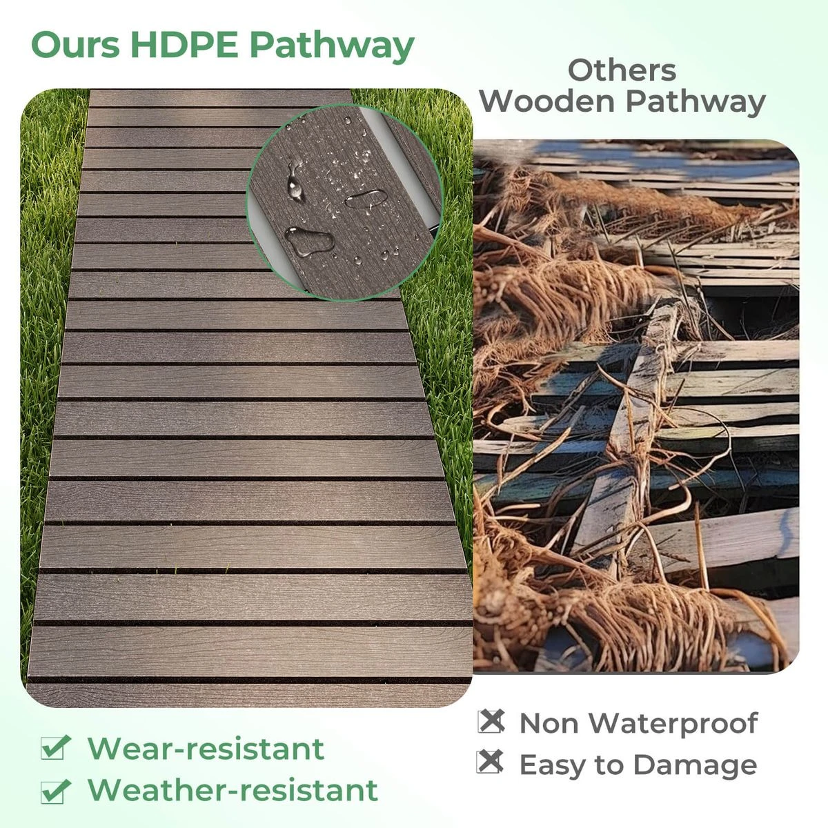 8FT HDPE Outdoor Pathway  product image