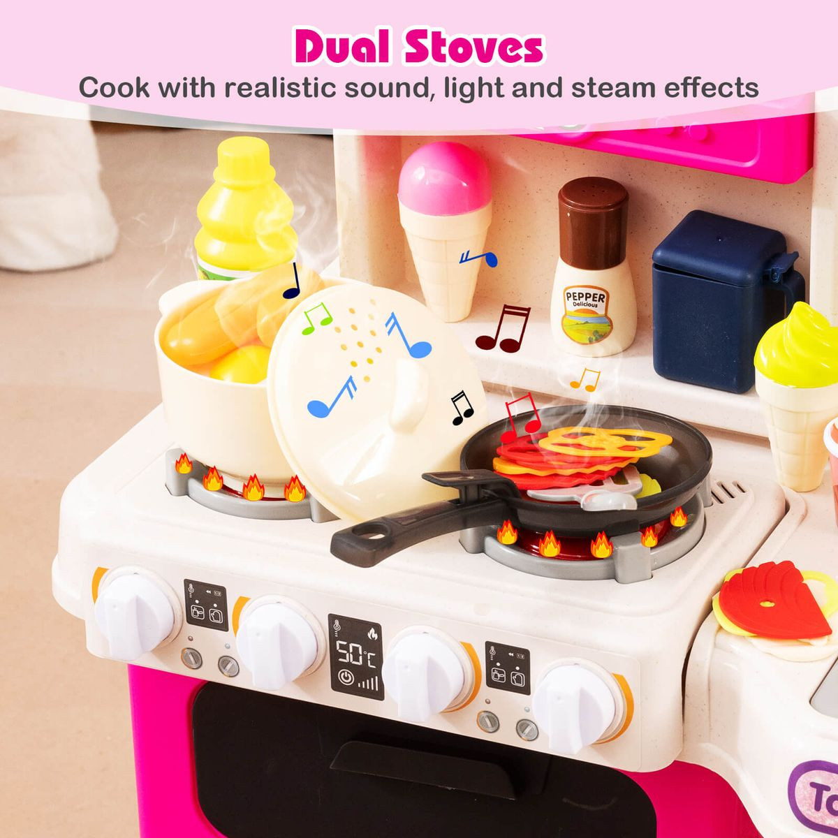 Kids' Kitchen Play Set (95 Pieces) product image