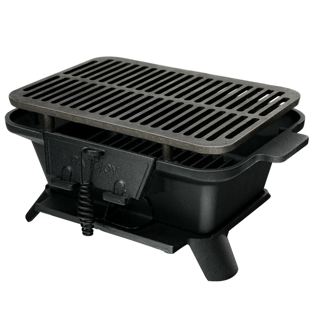 Heavy Duty Tabletop Cast Iron Charcoal BBQ Grill product image