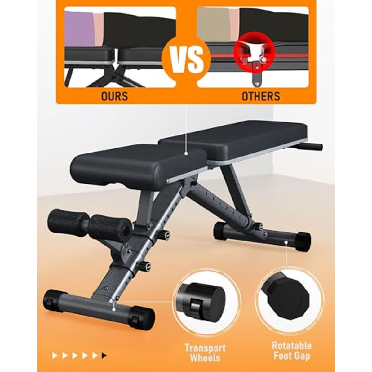 Barwing 90° Adjustable Weight Bench product image