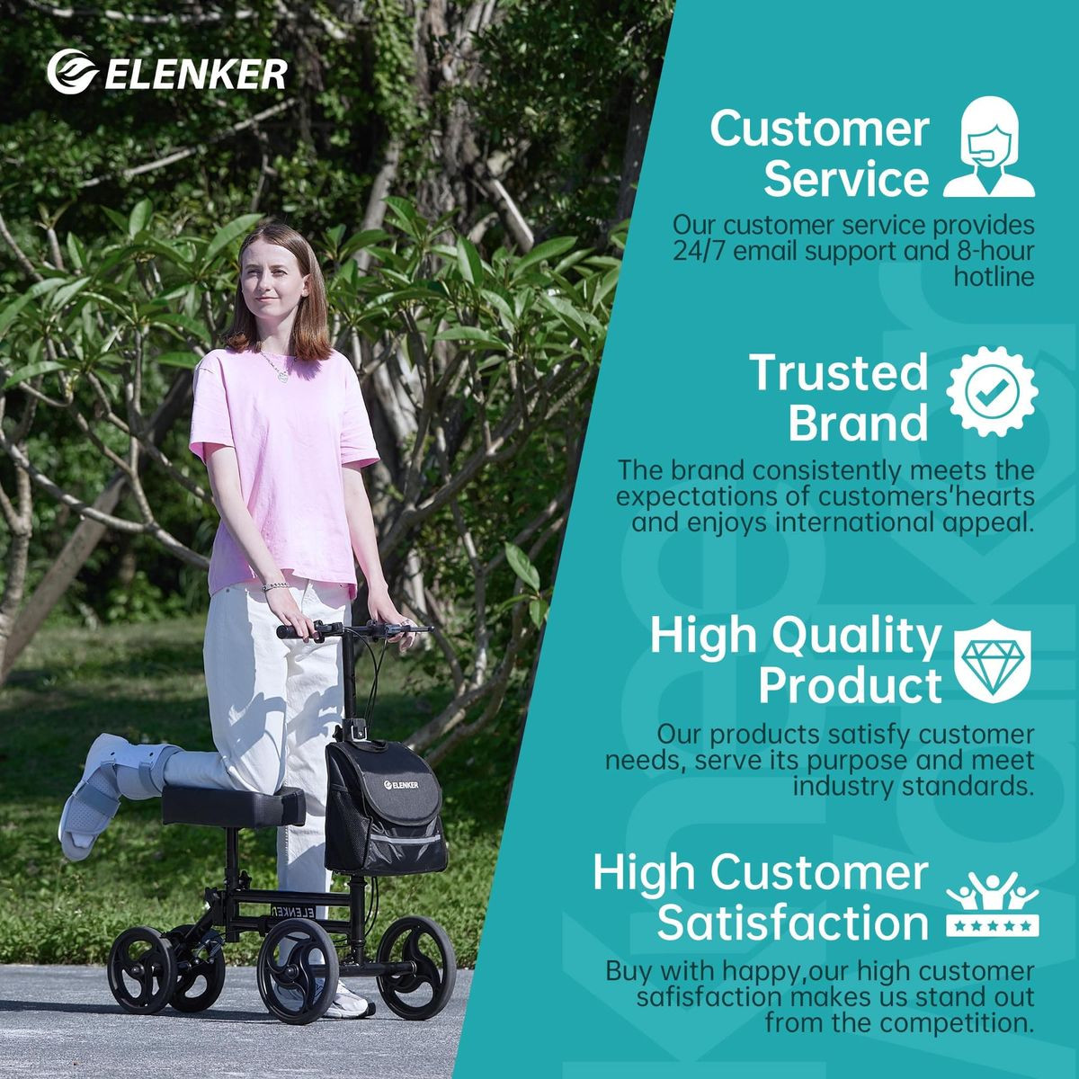 Elenker Knee Scooter product image