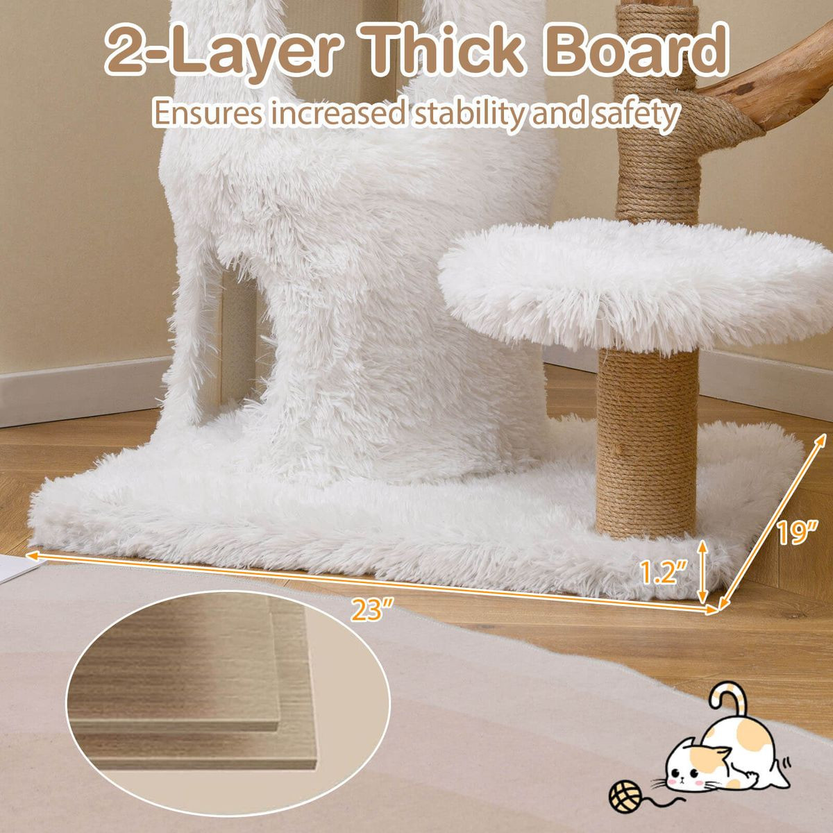 Cat Tower Scratching Post product image