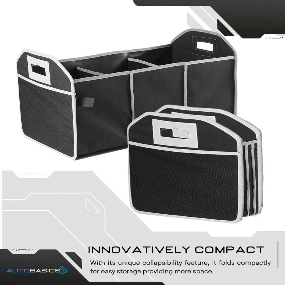 AutoBasics Collapsible & Expandable Trunk Organizer product image