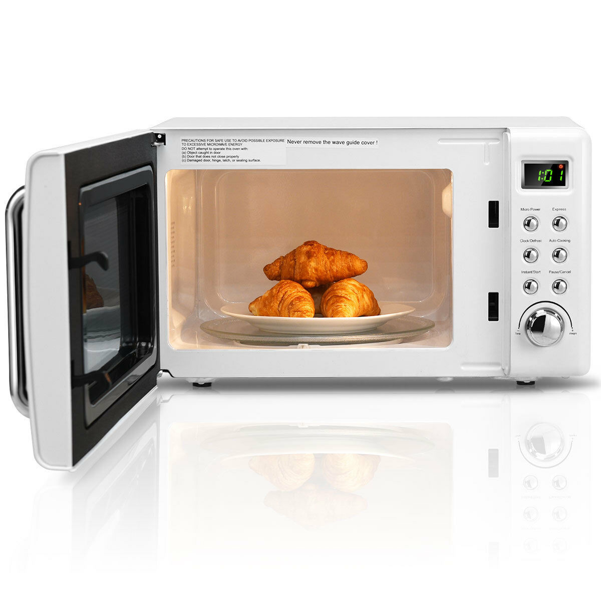 Retro Countertop Microwave Oven product image