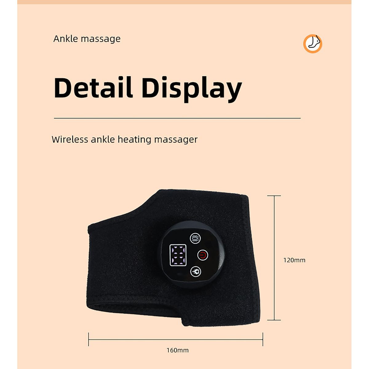 Intelligent Heated Ankle Massager product image