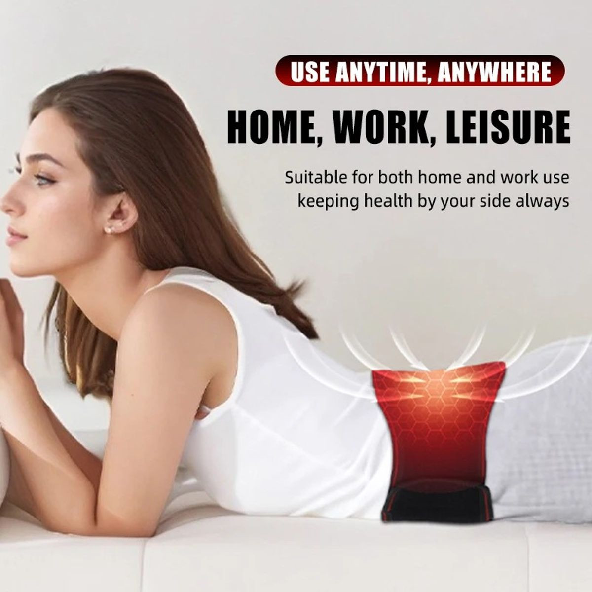 Women‘s Abdominal Electric Massage Belt product image