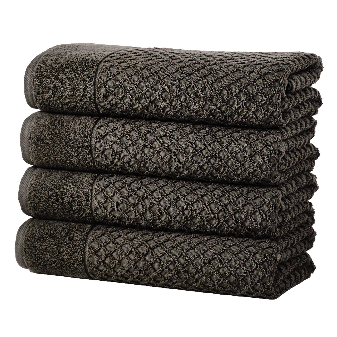 Waffle Diamond Bath Towels (2, 4, or 6-Pack) product image