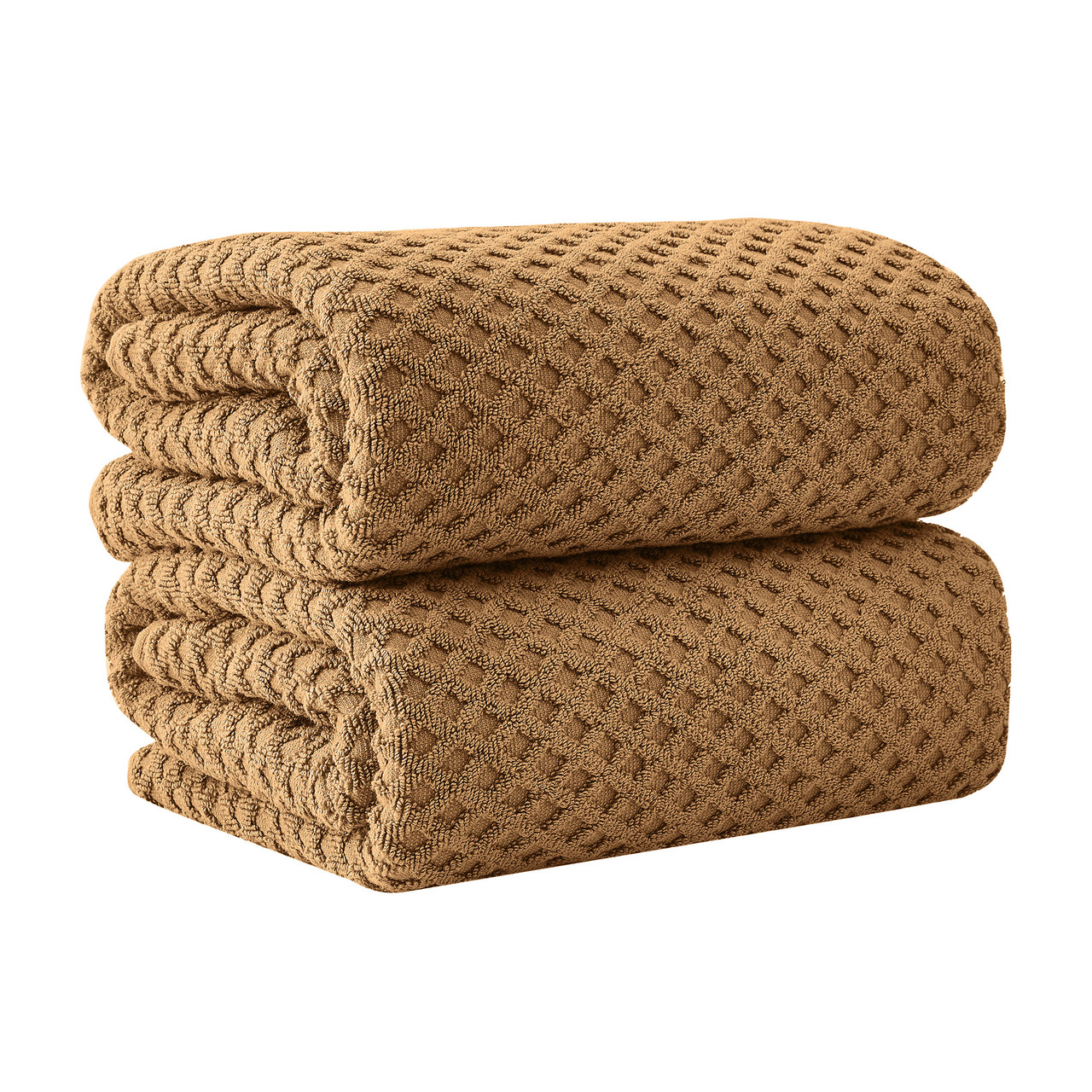Waffle Diamond Bath Towels (2, 4, or 6-Pack) product image