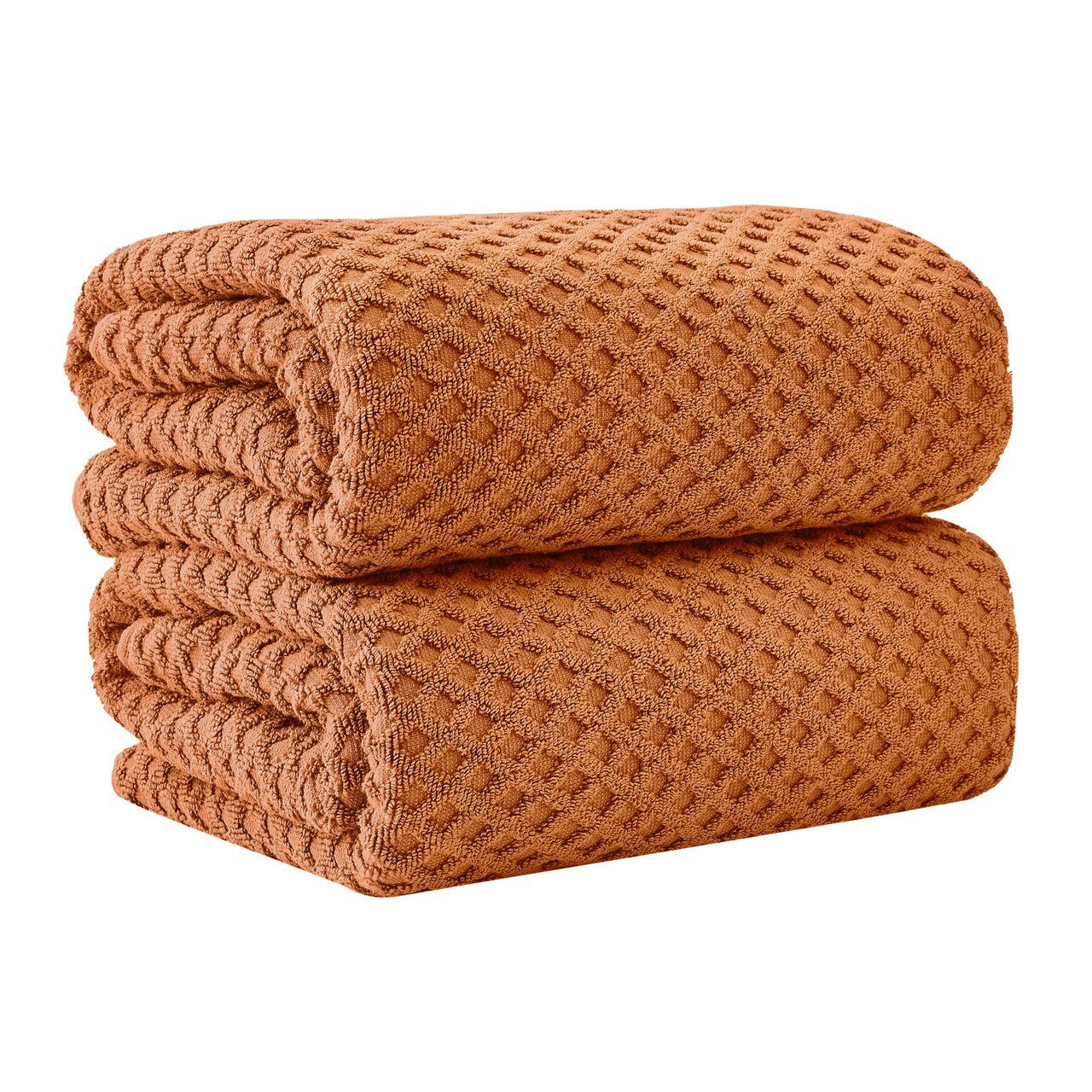 Waffle Diamond Bath Towels (2, 4, or 6-Pack) product image