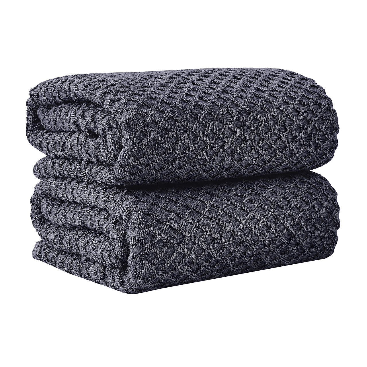 Waffle Diamond Bath Towels (2, 4, or 6-Pack) product image