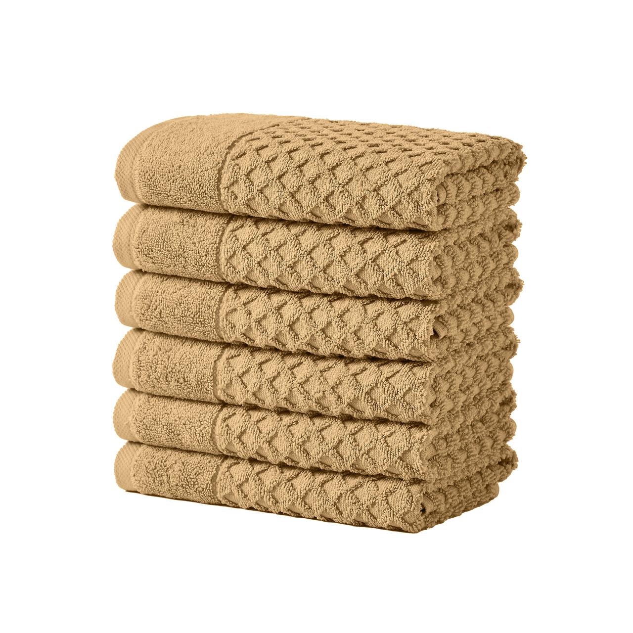 Waffle Diamond Bath Towels (2, 4, or 6-Pack) product image