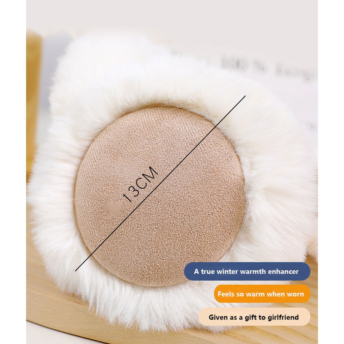 Foldable Suede Winter Earmuffs product image