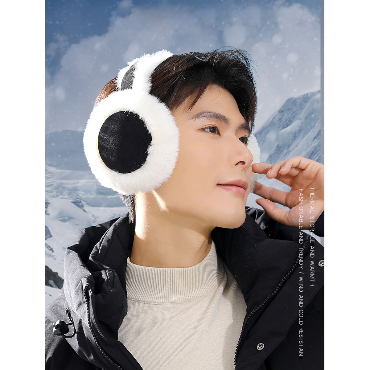 Foldable Suede Winter Earmuffs product image