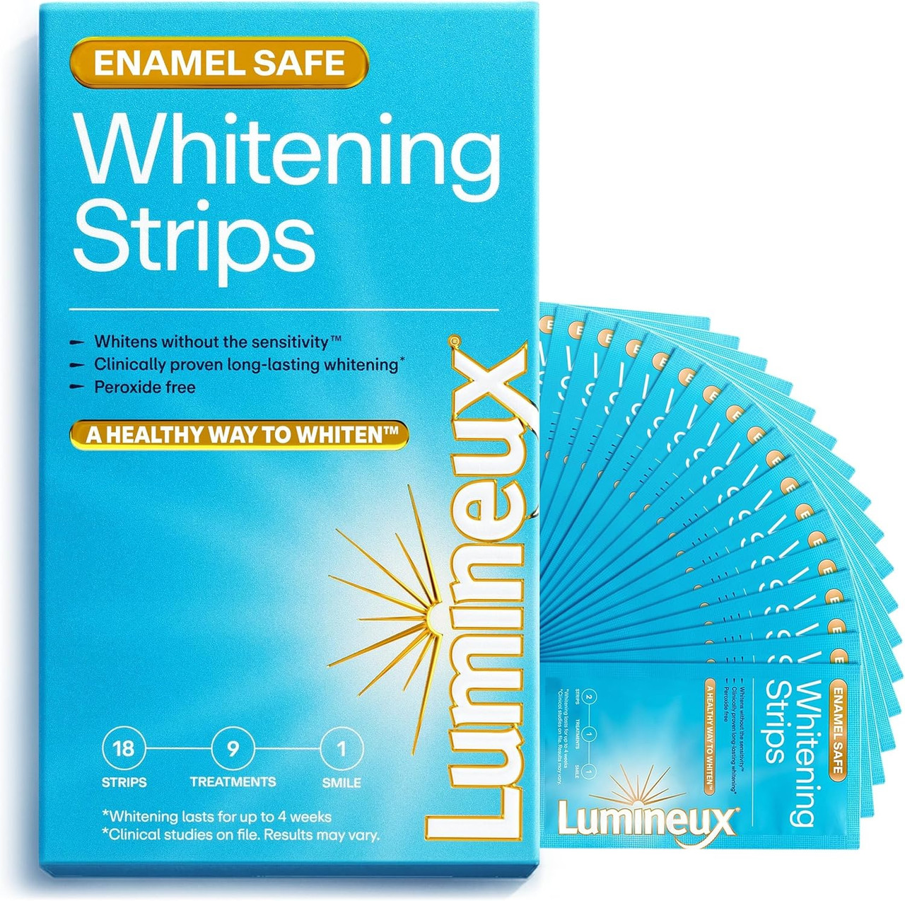 Lumineux Teeth Whitening Strips (9 Treatments) product image