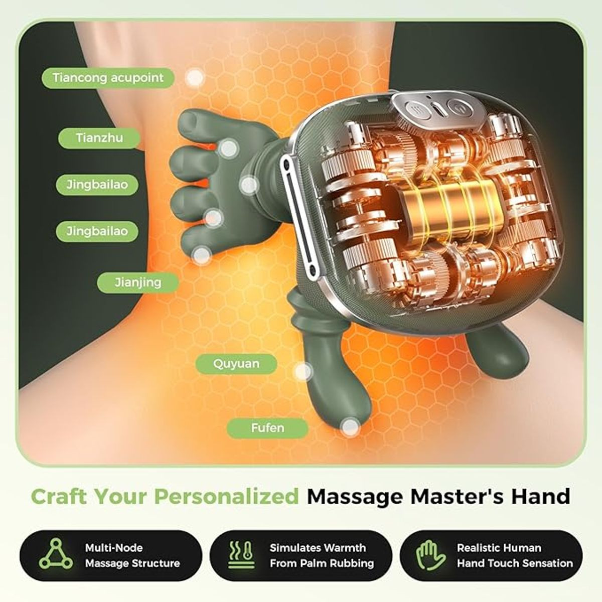 Cordless Heated Neck Massager product image