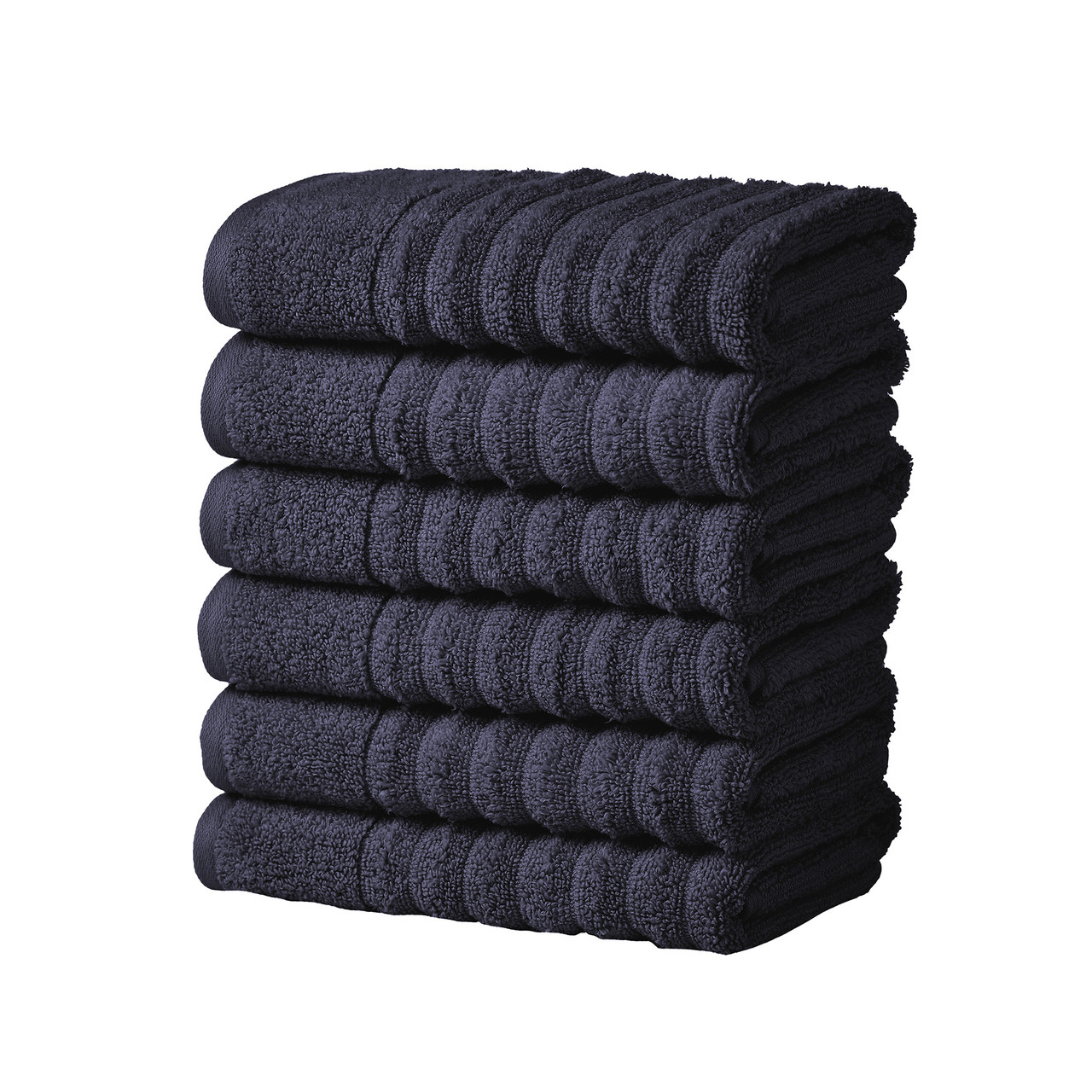 Ribbed Cotton Bath Towels (2, 4 or 6- Pack) product image