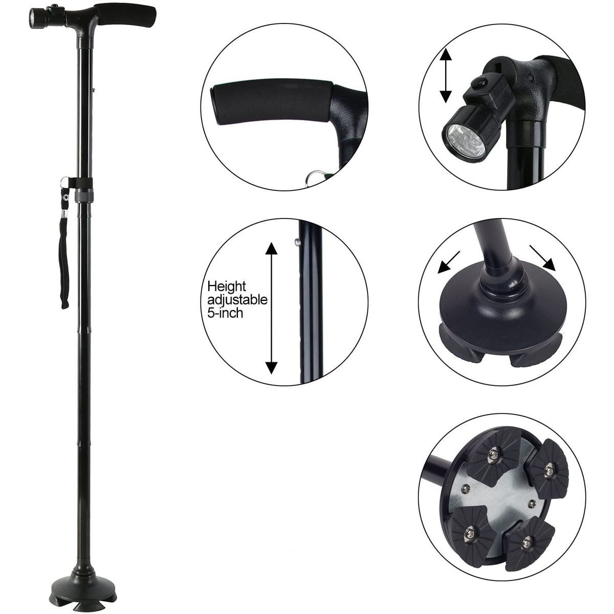 Adjustable Height Cane (2-Pack) product image