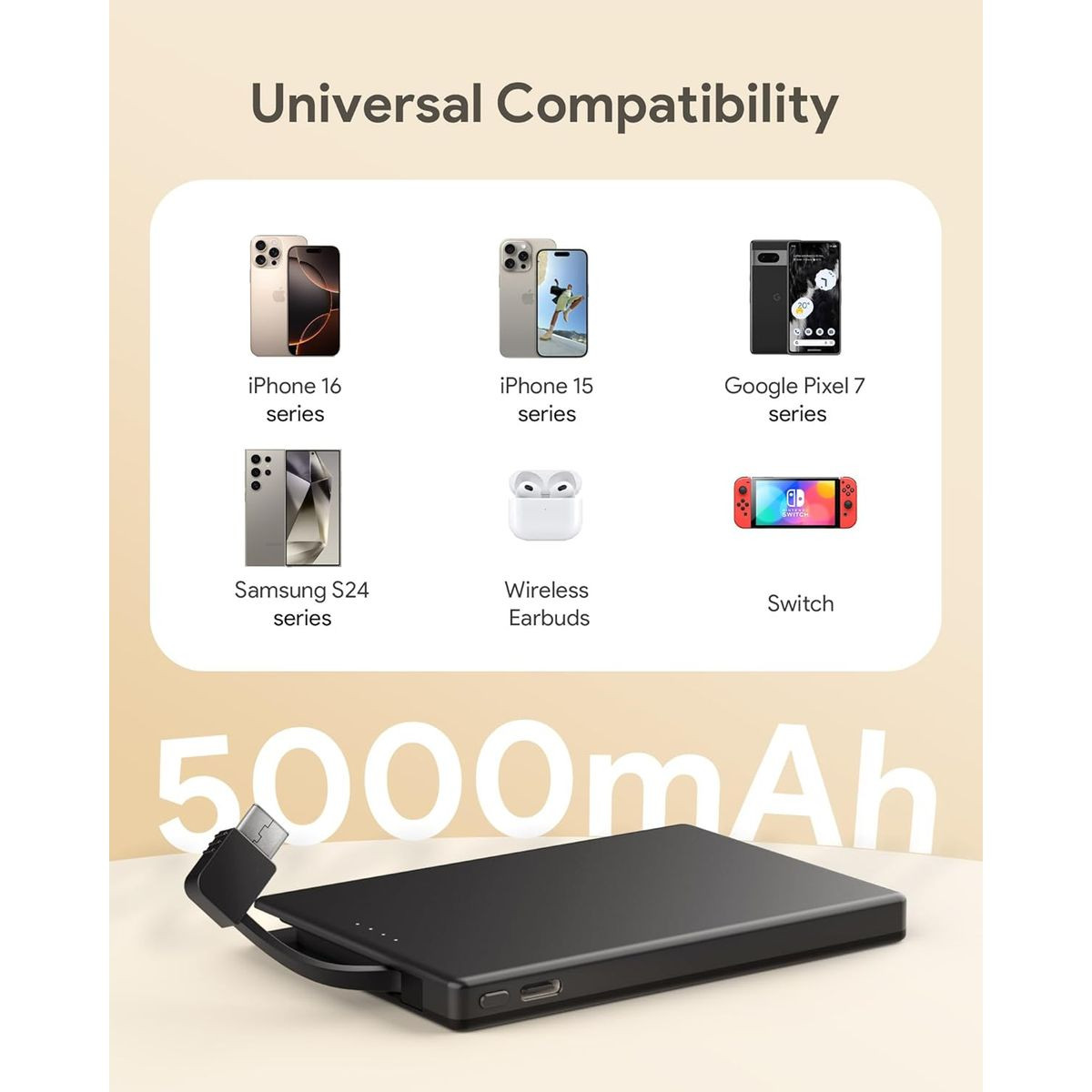 5000mAh Magsafe Power Bank Charger product image