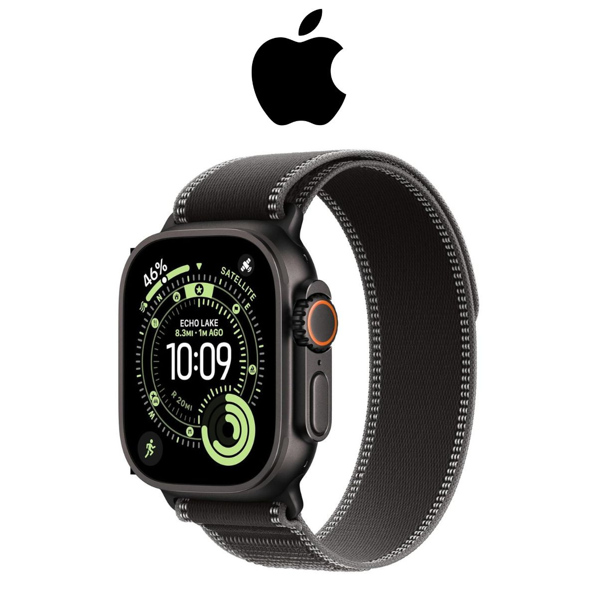 Apple Watch Ultra 3 (2025), GPS+LTE- 49MM Black Titanium Case product image
