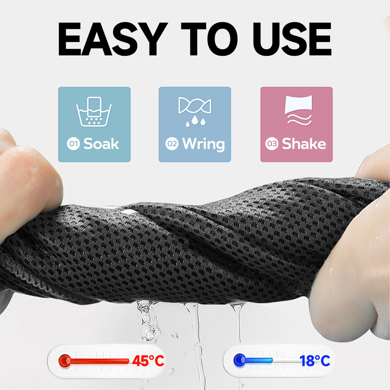 Superfiber Cooling Towel (4-Pack) product image