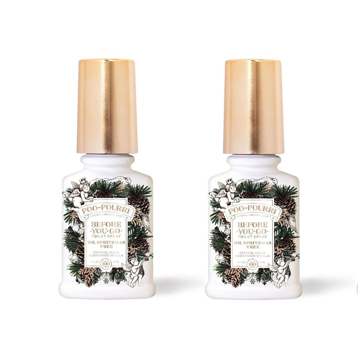 Poo-Pourri Before You Go Toilet Spray, Oh Spritzmas Tree (2-Pack) product image