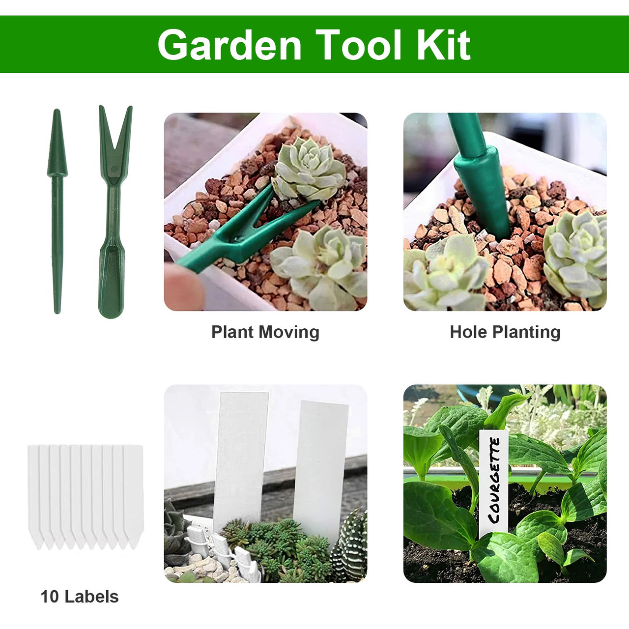 Seed Starter Tray with Grow Light (5-Pack) product image