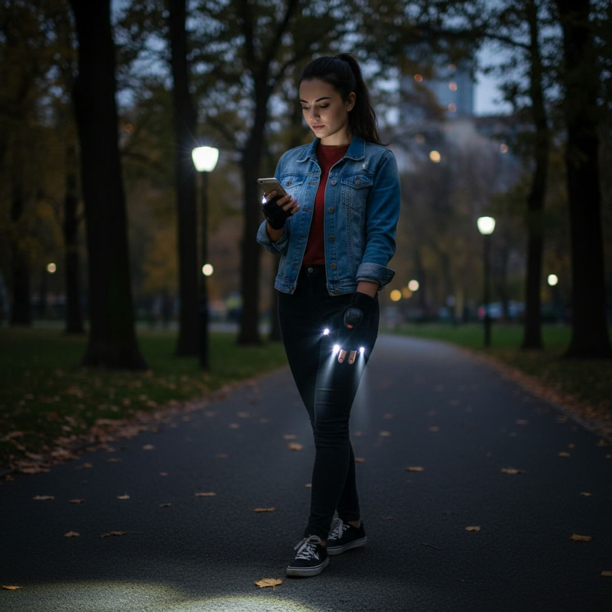 Rechargeable Flashlight Gloves product image