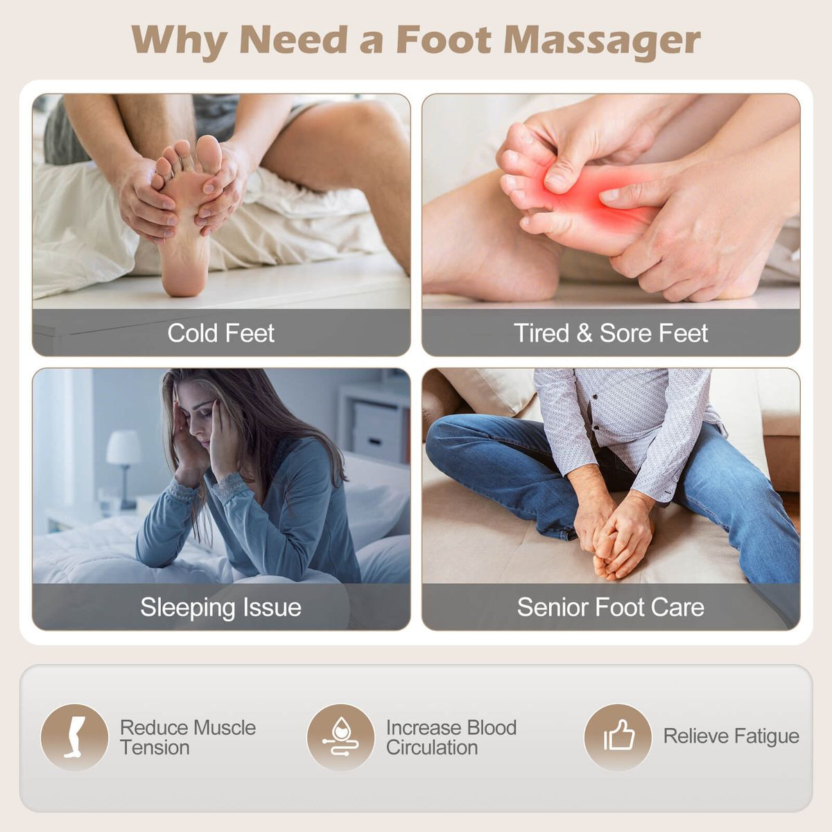 Heated Shiatsu Foot Massager  product image