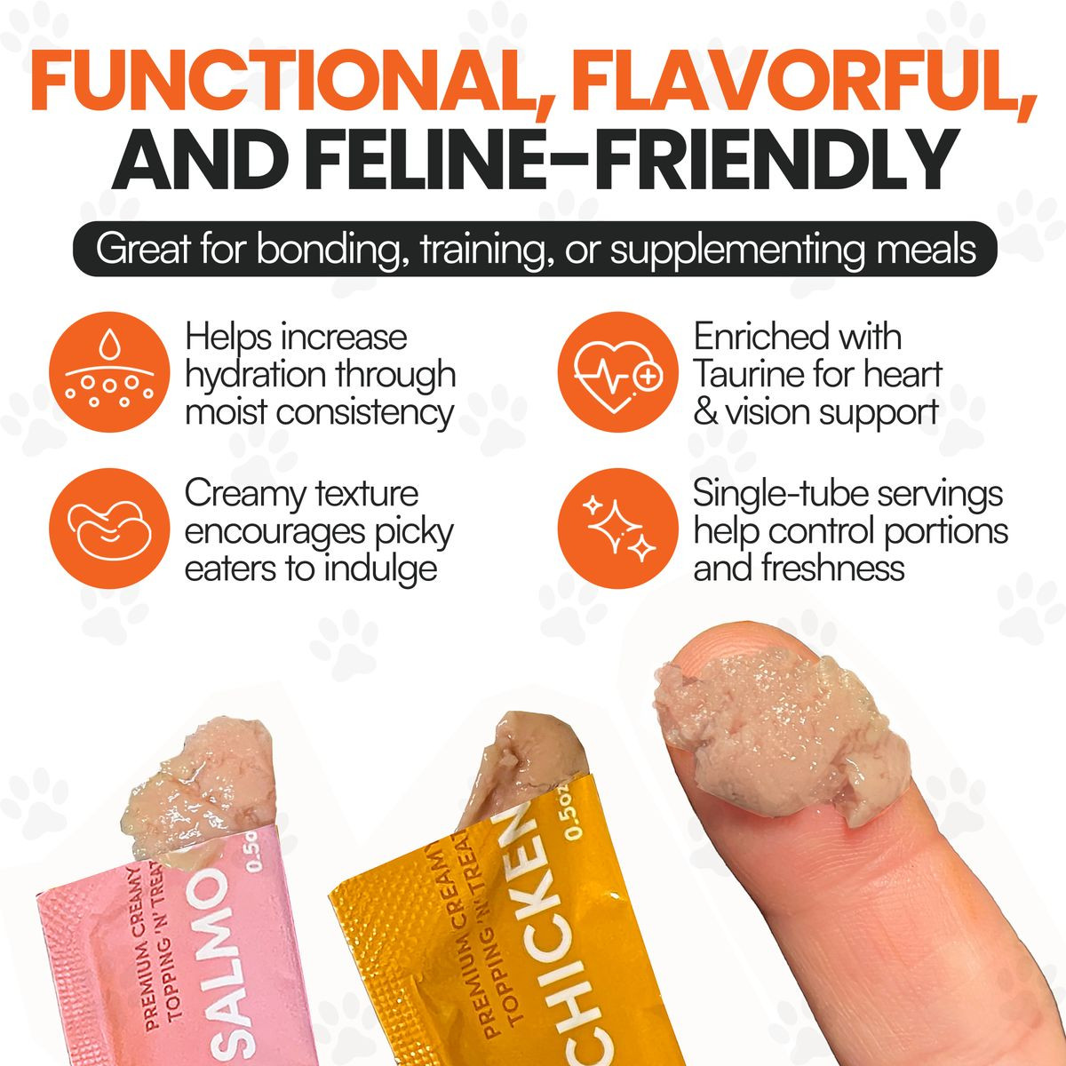 Scoochie Pet Creamy Squeeze-Up Cat Treats (4, 16, 32, or 96 Count) product image