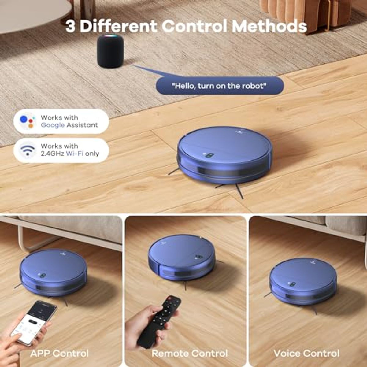 Smart Life Robot Vacuum and Mop Combo product image