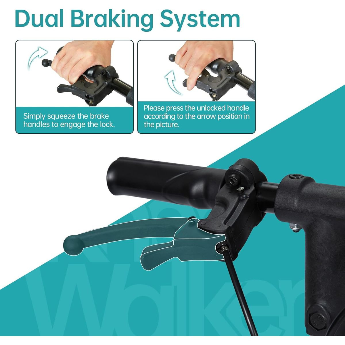 Elenker Steerable Medical Knee Scooter product image