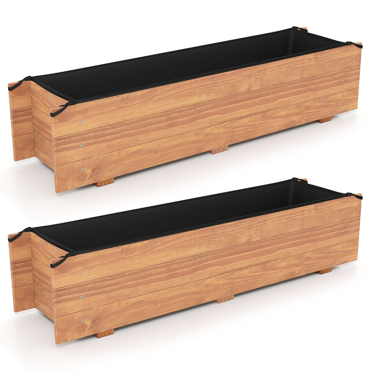 Wooden Raised Garden Bed with Drainage Holes product image
