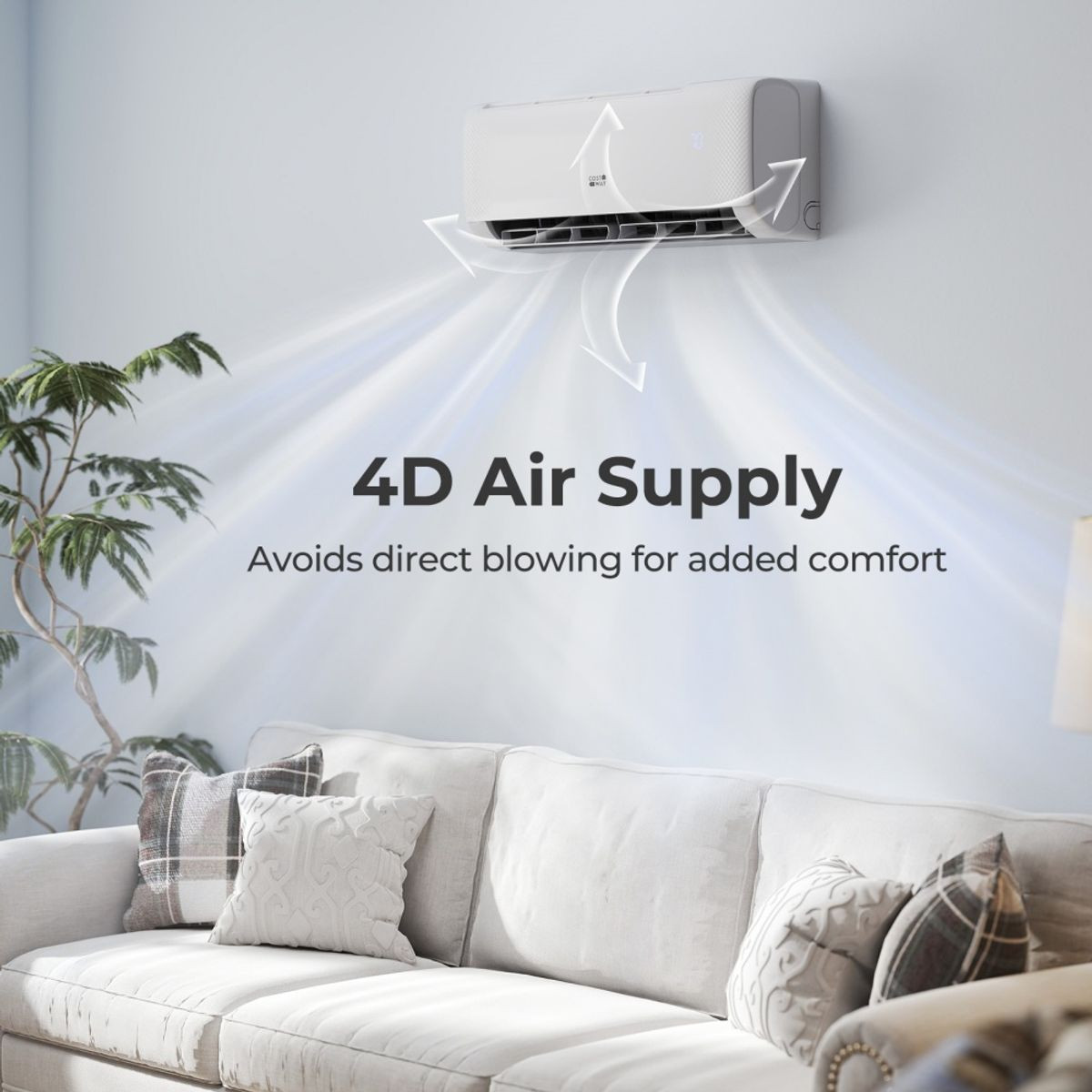 9100BTU Wifi Enabled Mini Split Air Conditioner product image