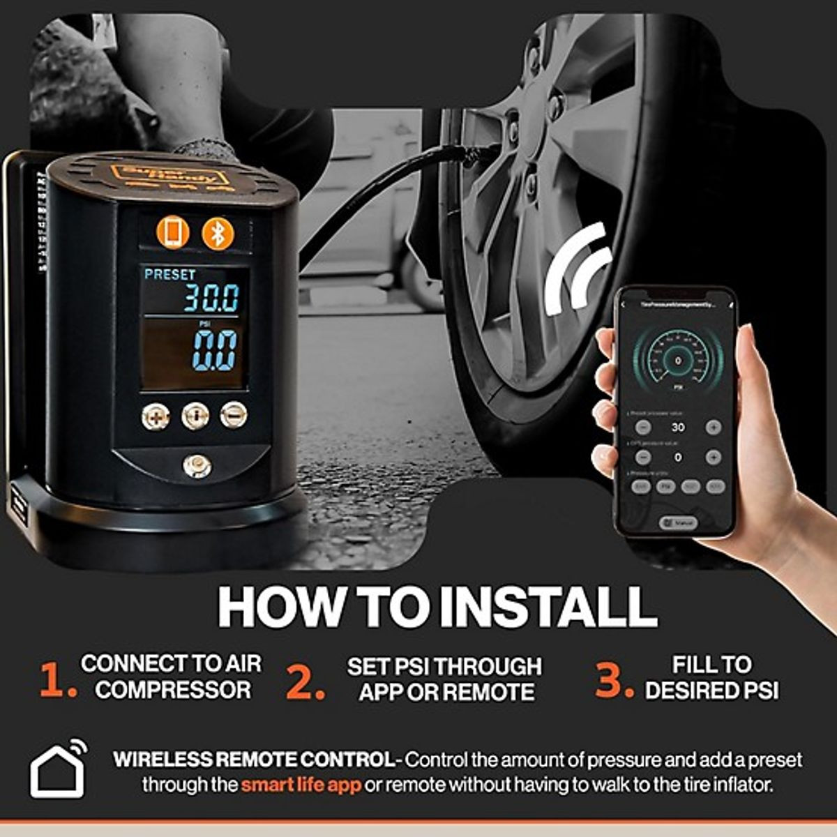 Super Handy Tire Inflator product image