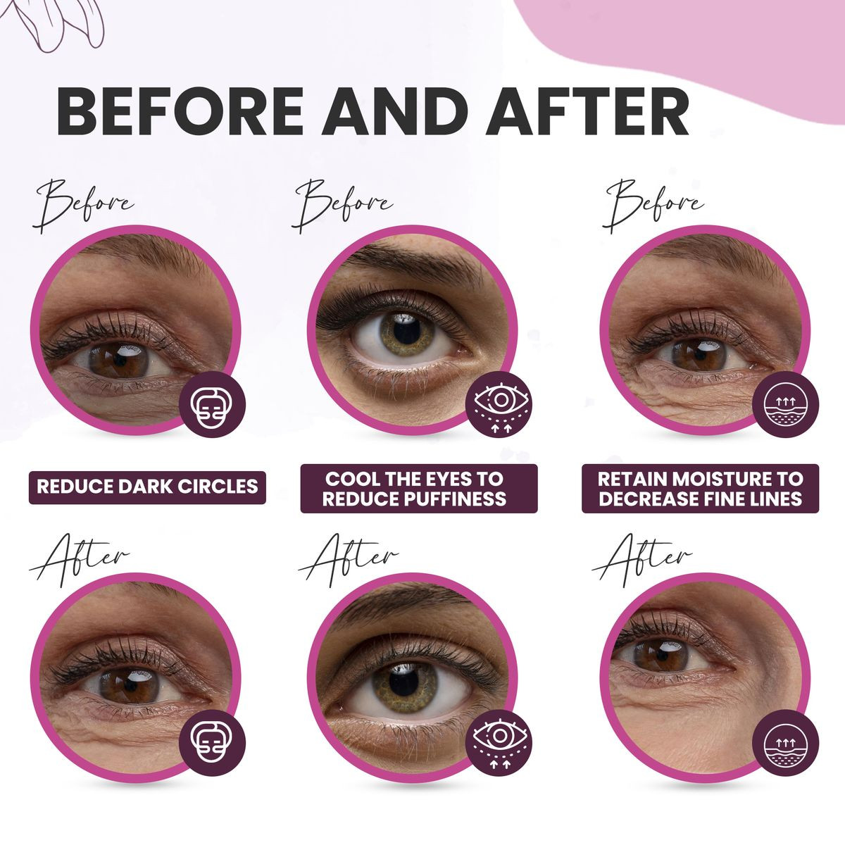 Charcoal Moisturizing Collagen Under Eye Mask (15 Pairs) product image