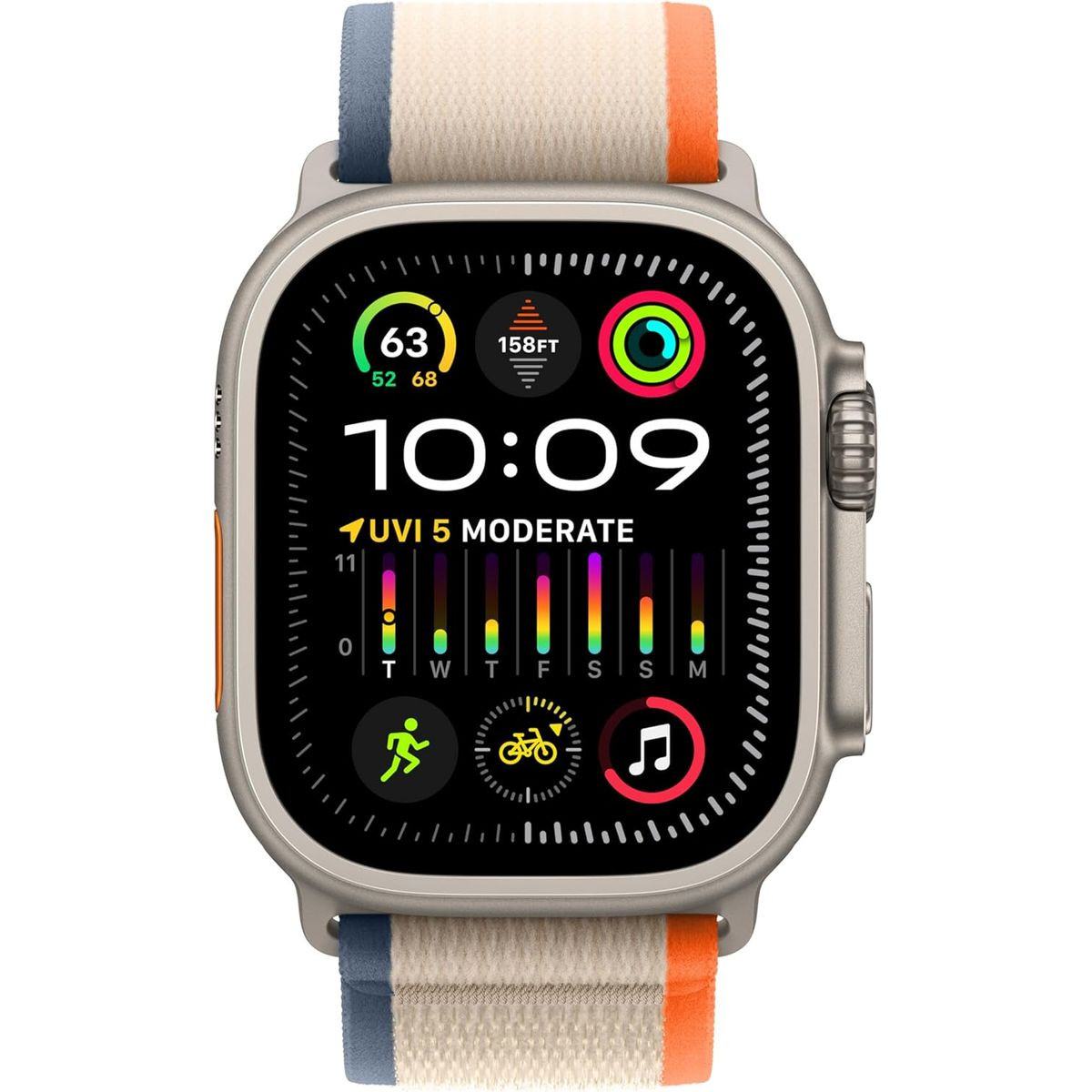 Apple Watch Ultra 2 (2023), GPS+LTE- 49MM Natural Titanium Case product image