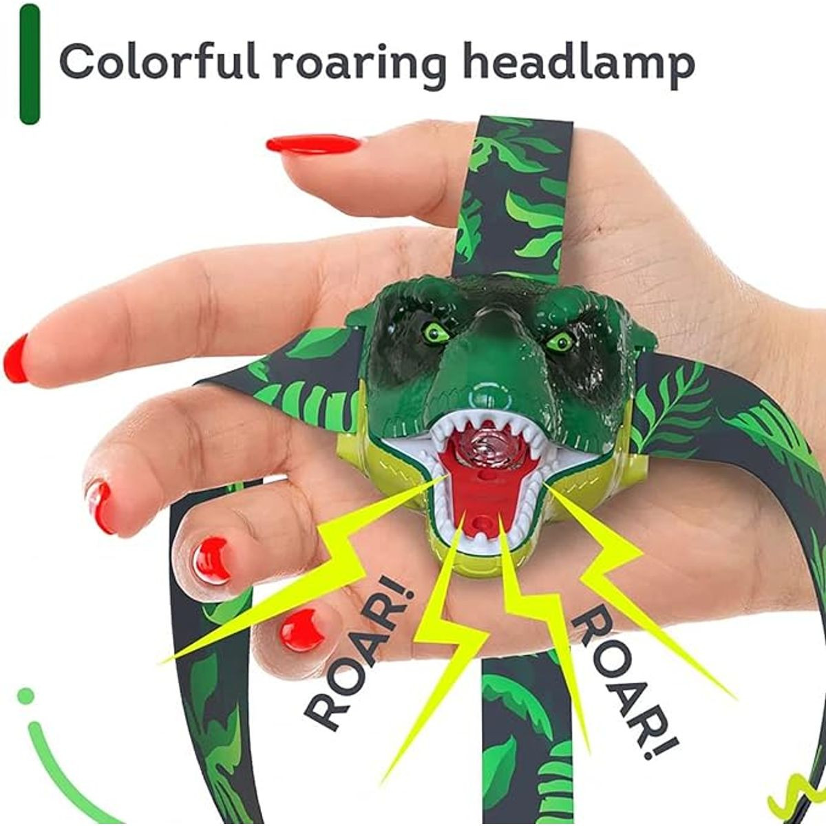 Skywin Kids' Dinosaur LED Headlamp product image