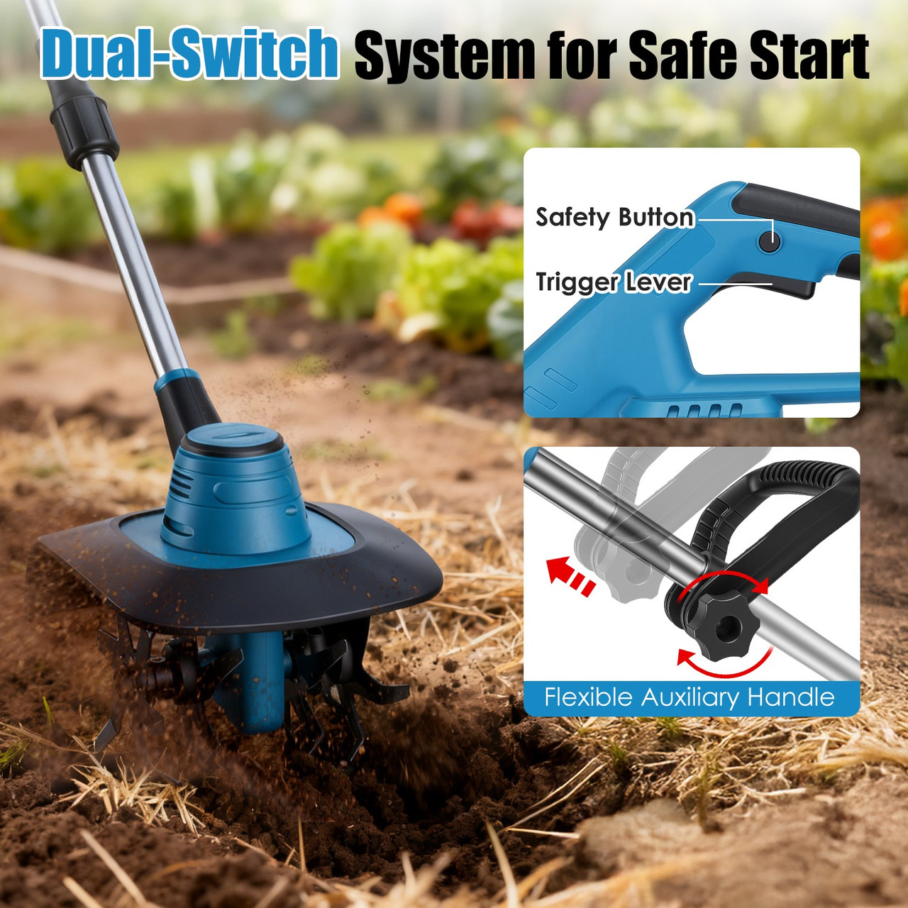 Cordless Tiller Cultivator product image