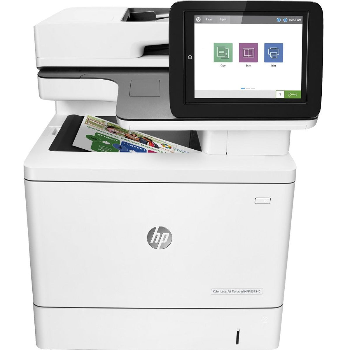 HP Color LaserJet Managed E57540dn  Laser Printer product image