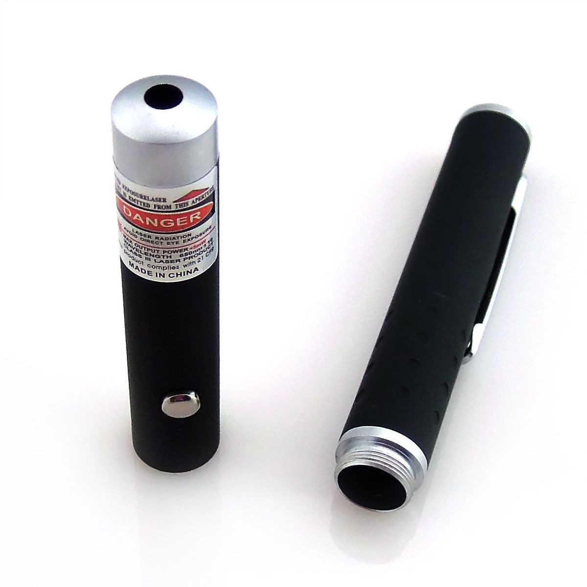 Laser Pointer Pens - 650nm Red Light (5-Pack) product image