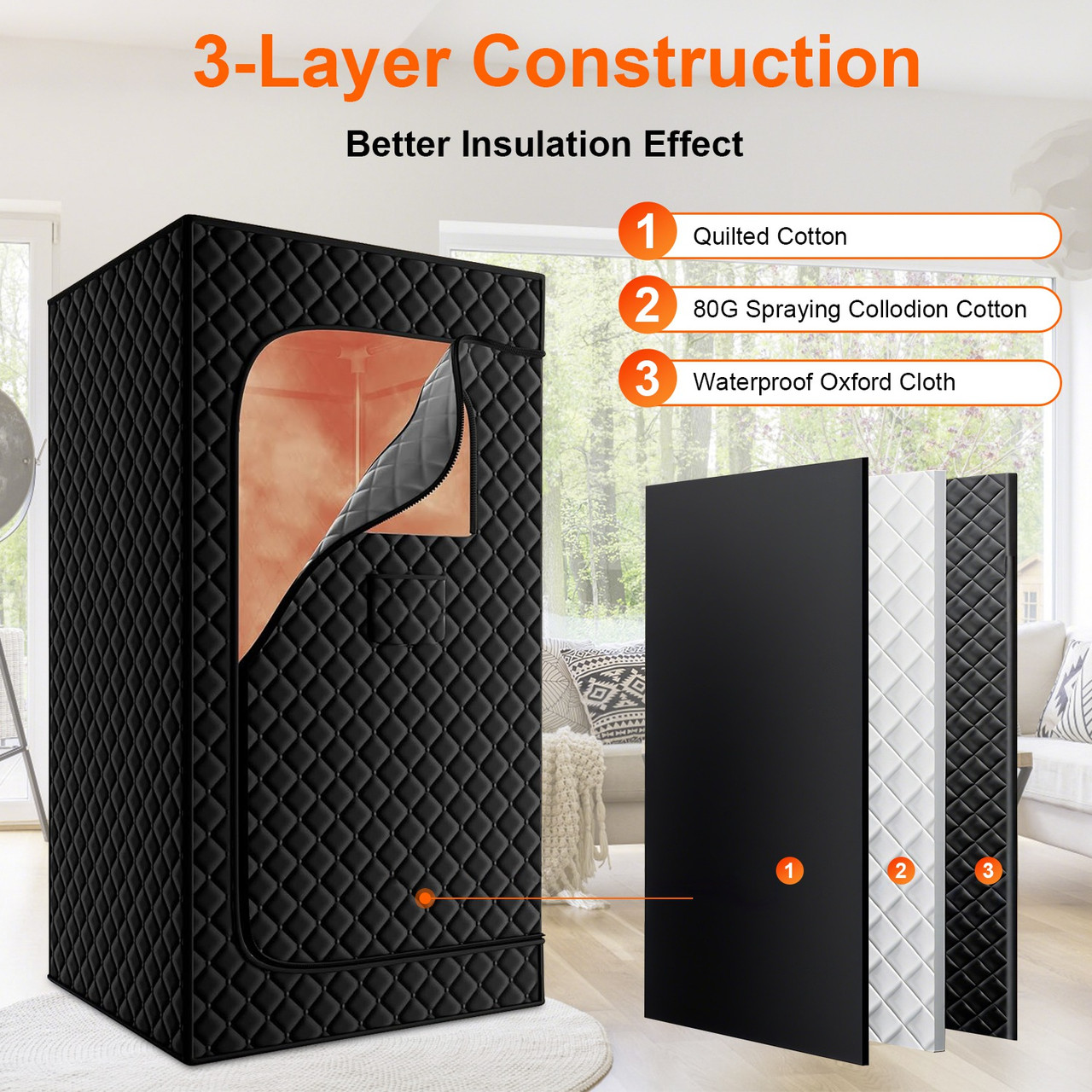 1‑Person Portable Steam Sauna  product image