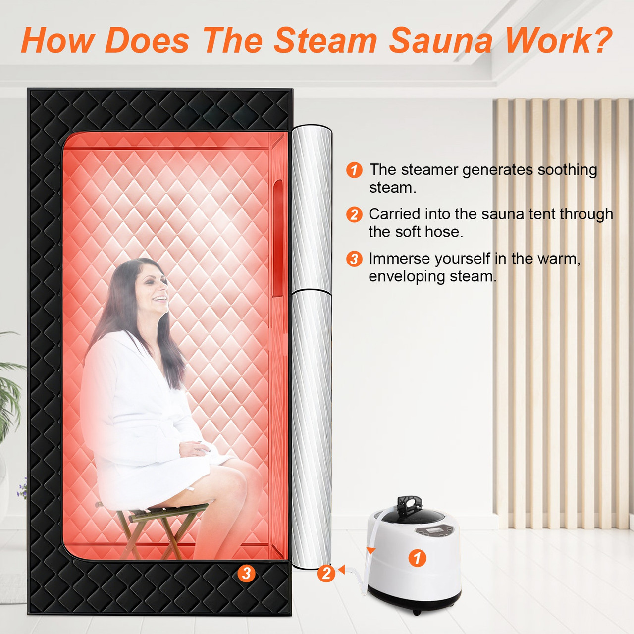 1‑Person Portable Steam Sauna  product image