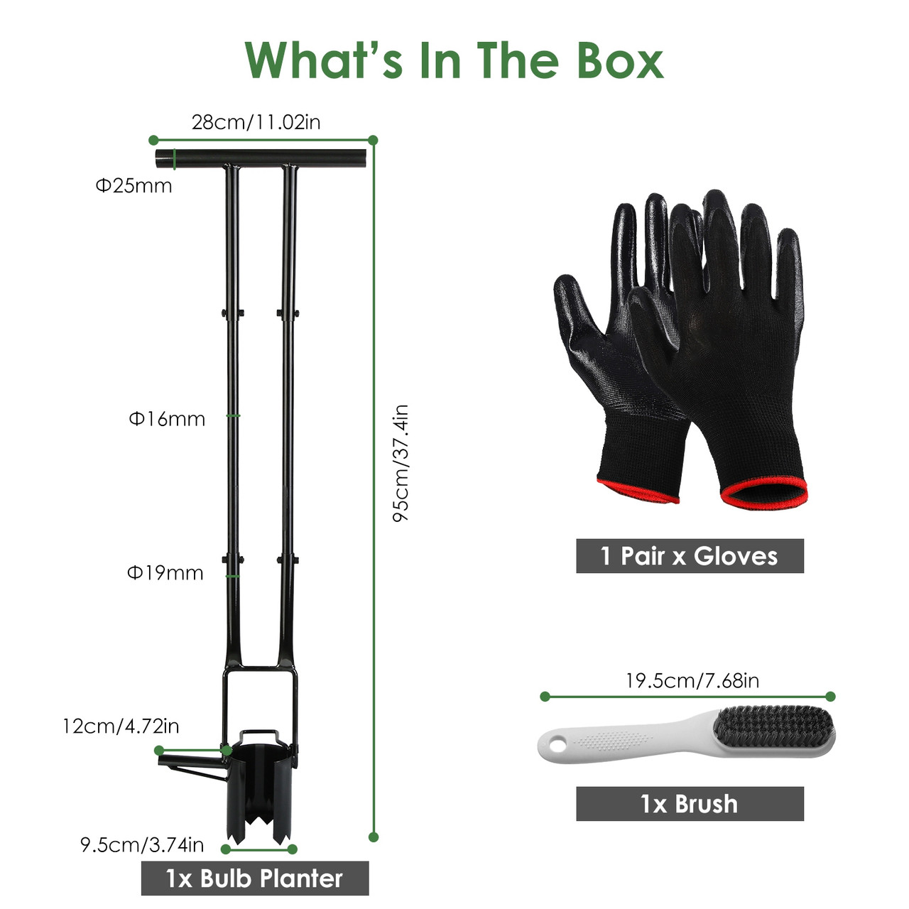 5-in-1 Long-Handled Bulb Planter product image